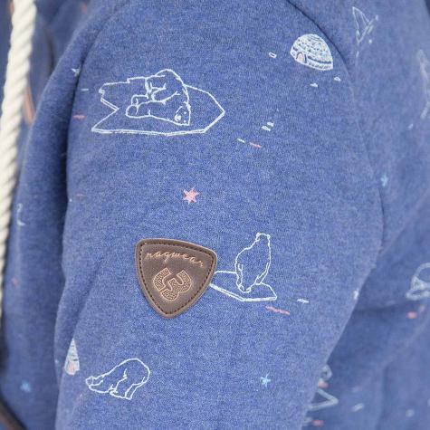 Ragwear Damen Zip-Hoody Angel mid indigo