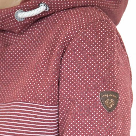 Ragwear Damen-Hoody Nuggie B rot 