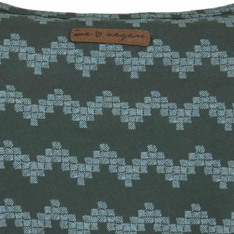 Ragwear Damen T-Shirt Mint Zig Zag grün