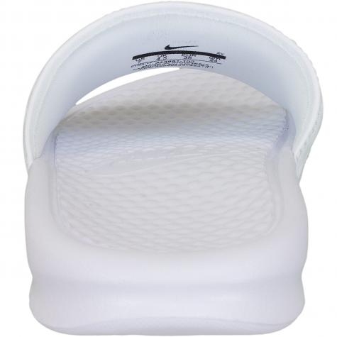 Nike Damen Badelatschen Benassi Just Do It weiß/silber 