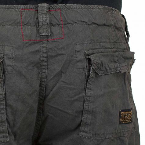 Alpha Industries Jet Shorts grau 