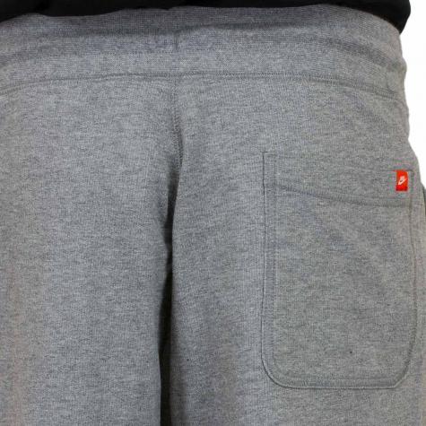 Nike Shorts French Terry GX 1 carbon grau/weiß 