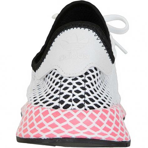 Adidas Originals Damen Sneaker Deerupt Runner schwarz/weiß/pink