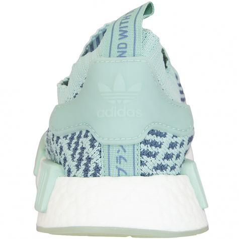 Adidas Originals Damen Sneaker NMD R1 STLT Primeknit grün/dunkelgrau 