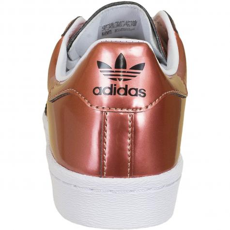 Adidas Originals Damen Sneaker Superstar kupfer/weiß 