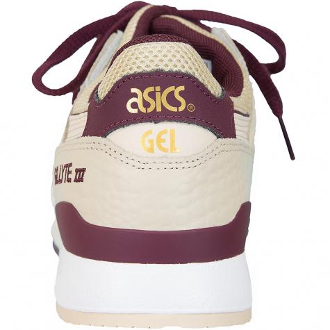 Asics Sneaker Gel-Lyte III beige/weinrot 