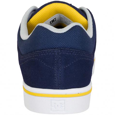 DC Shoes Sneaker Course 2 dunkelblau/gelb 