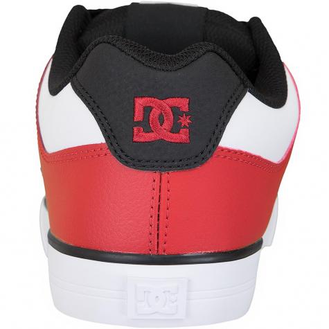 DC Shoes Sneaker Pure schwarz/rot/weiß 