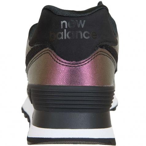 New Balance Damen Sneaker 574 Synthetik/Leder schwarz 