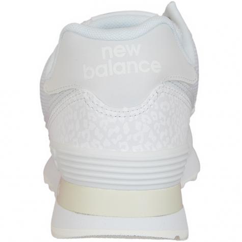New Balance Damen Sneaker 574 Synthetik/Textil weiß 