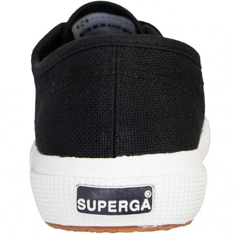 Superga Cotu Classic Canvas Damen Sneaker schwarz/weiß 