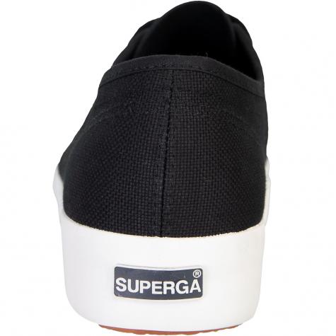 Superga Cotu Canvas Damen Sneaker schwarz/weiß 