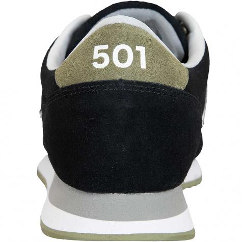 New Balance Sneaker 501 Textil/Leder schwarz 