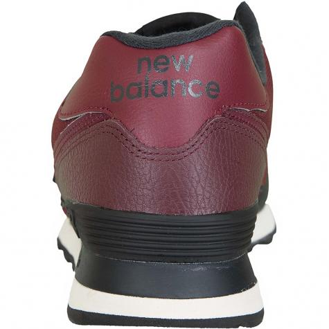 New Balance Sneaker 574 Leder/Mesh/PU weinrot 