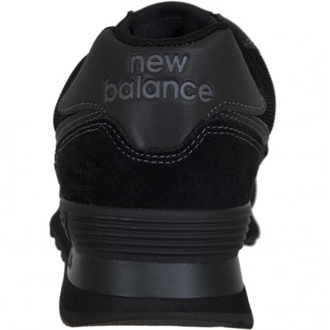 New Balance Sneaker 574 Leder/Mesh/Synthetik schwarz 