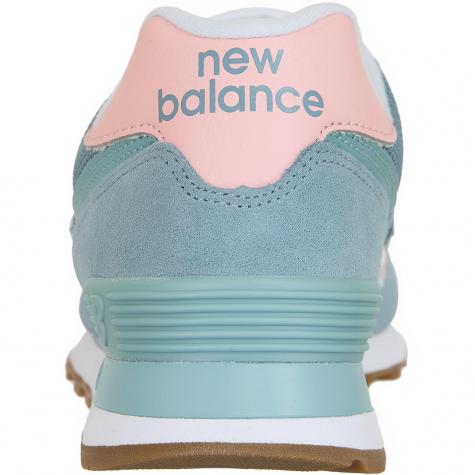 New Balance Damen Sneaker 574 Leder/Mesh/Synthetik türkis 