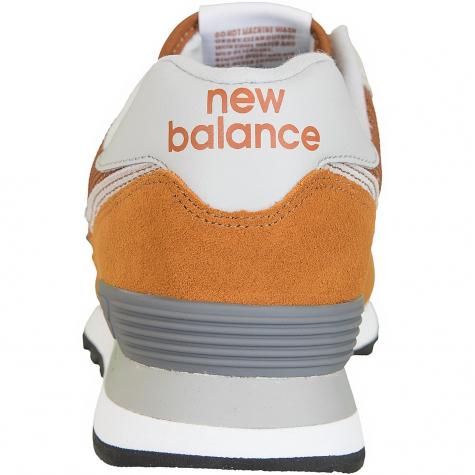 New Balance Sneaker 574 Leder/Textil/PU hellbraun 