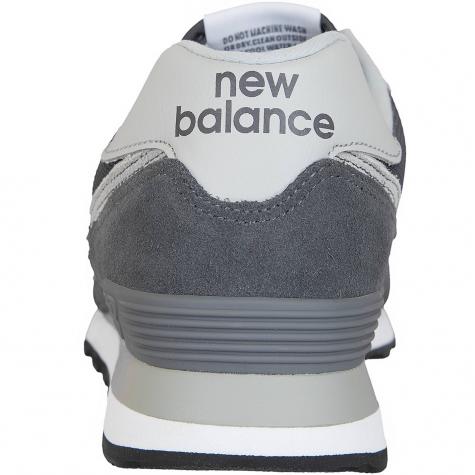 New Balance Sneaker 574 Leder/Textil/PU dunkelgrau 