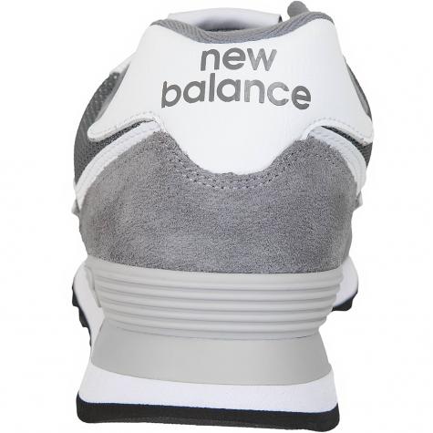 New Balance Sneaker 574 Wildleder/Mesh dunkelgrau 
