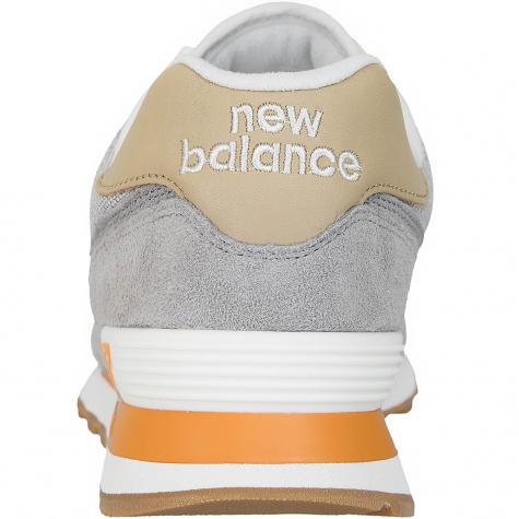 New Balance Sneaker 574 Wildleder/Mesh grau 