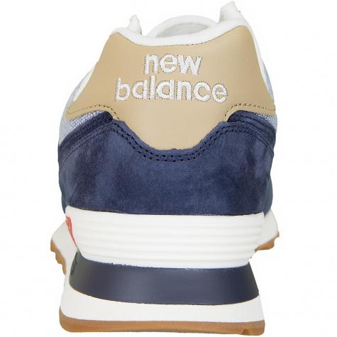 New Balance Sneaker 574 Wildleder/Mesh dunkelblau 