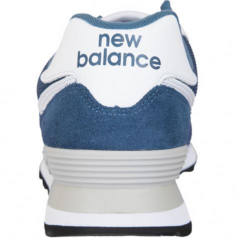 New Balance Sneaker 574 Wildleder/Mesh blau 