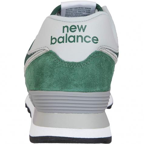 New Balance Sneaker 574 Wildleder/Mesh/Synthetik dunkelgrün 