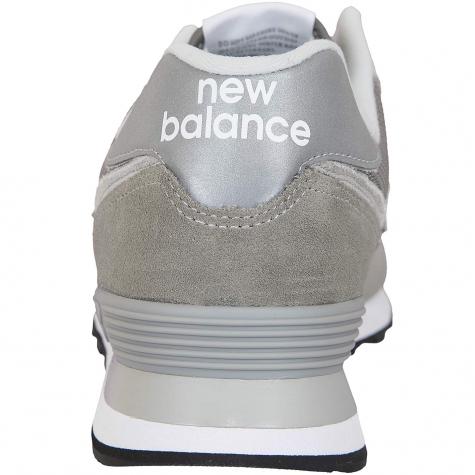New Balance Sneaker 574 Wildleder/Mesh/Synthetik grau 