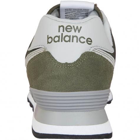 New Balance Sneaker 574 Wildleder/Mesh/Synthetik oliv 