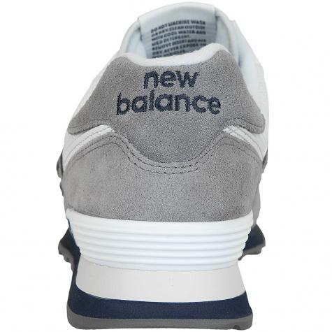 New Balance Sneaker 574 Wildleder/Textil grau 
