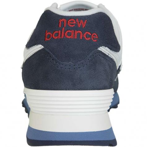 New Balance Sneaker 574 Wildleder/Textil dunkelblau 