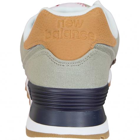 New Balance Sneaker 574 Textil/Leder grau 