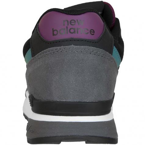 New Balance Sneaker 840 Leder/Textil grau/schwarz/türkis 