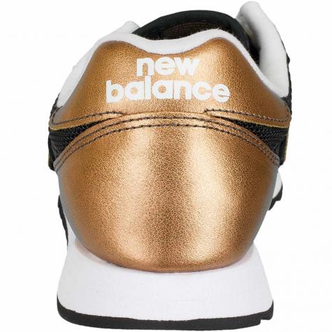 New Balance Damen Sneaker WL520 B Leather/Textile/Synth schwarz 
