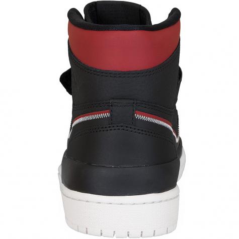 Nike Sneaker Air Jordan 1 Double Strap schwarz/rot