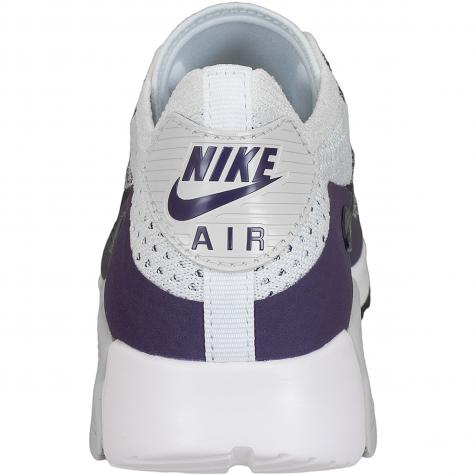 Nike Damen Sneaker Air Max 90 Ultra 2.0 Flyknit weiß/lila 