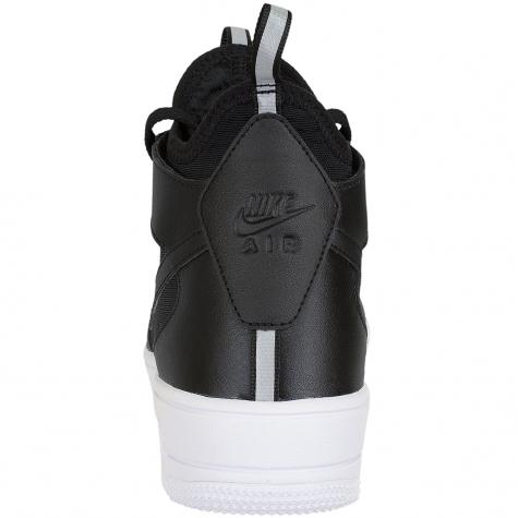 Nike Damen Sneaker Air Force 1 UF Mid schwarz/schwarz 
