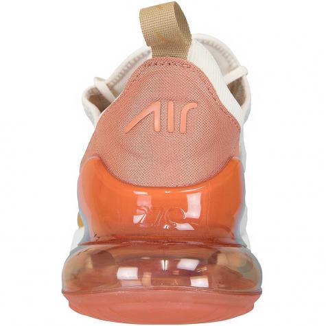 Nike Damen Sneaker Air Max 270 weiß/orange 
