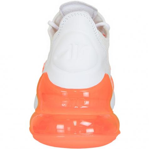 Nike Damen Sneaker Air Max 270 Flyknit coral/weiß 