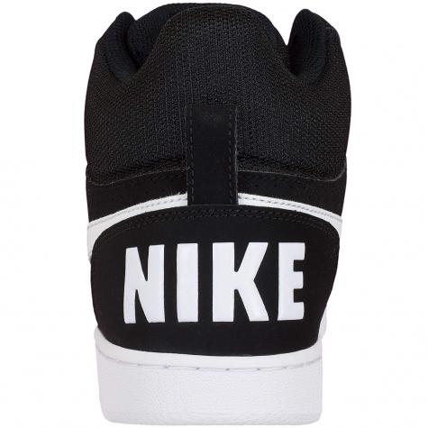 Nike Damen Sneaker Court Borough Mid schwarz/weiß 