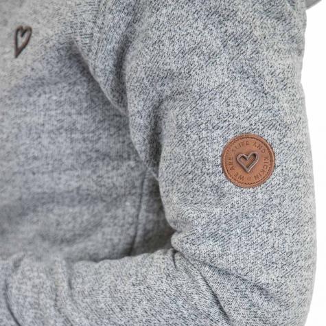 Alife & Kickin Damen Sweatjacke Mary B hellgrau 