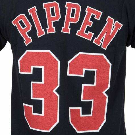 Mitchell & Ness T-Shirt Chicago Bulls Pippen schwarz 