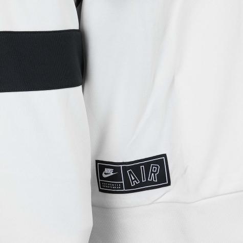 Nike Trainingsjacke Air Half Zip schwarz/weiß 