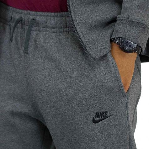 Nike Trainingsanzug Track Fleece dunkelgrau/schwarz 