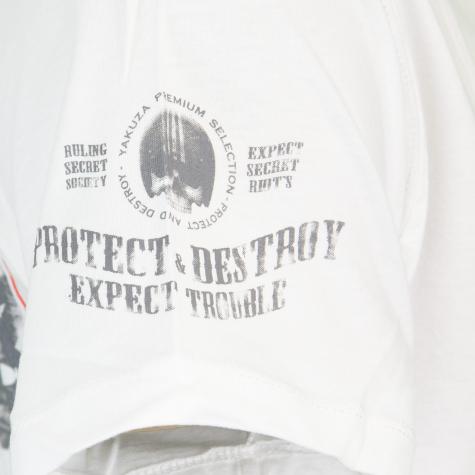 Yakuza Premium Herren T-Shirt 3003 weiß 
