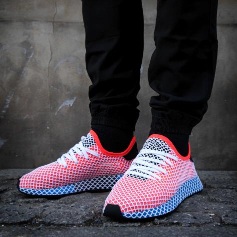 Adidas Originals Sneaker Deerupt Runner rot/blau 