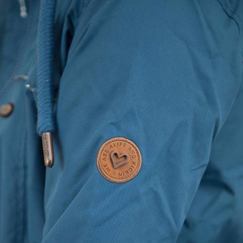 Alife & Kickin Damen Übergangsjacke Charlotte B Coat blau 