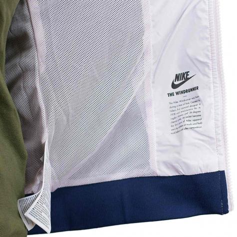 Nike Damen Jacke Windrunner hellrosa/dunkelblau