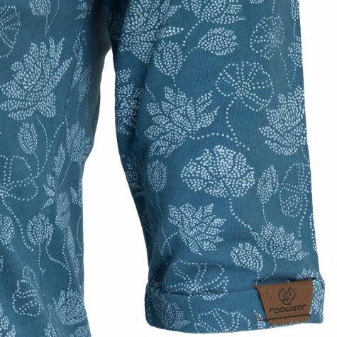 Ragwear Kleid Tanya Flowers blau 