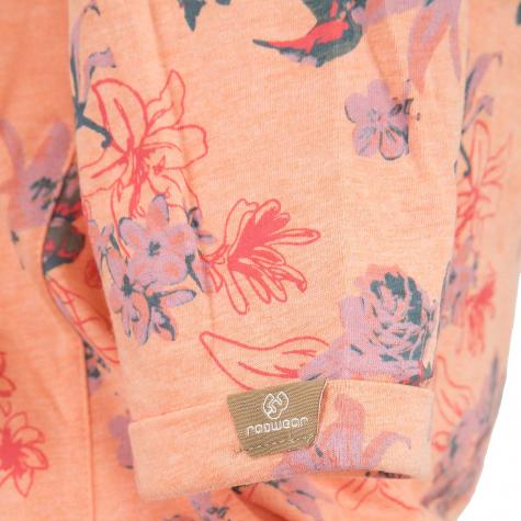 Ragwear Kleid Tanya Flowers E orange 
